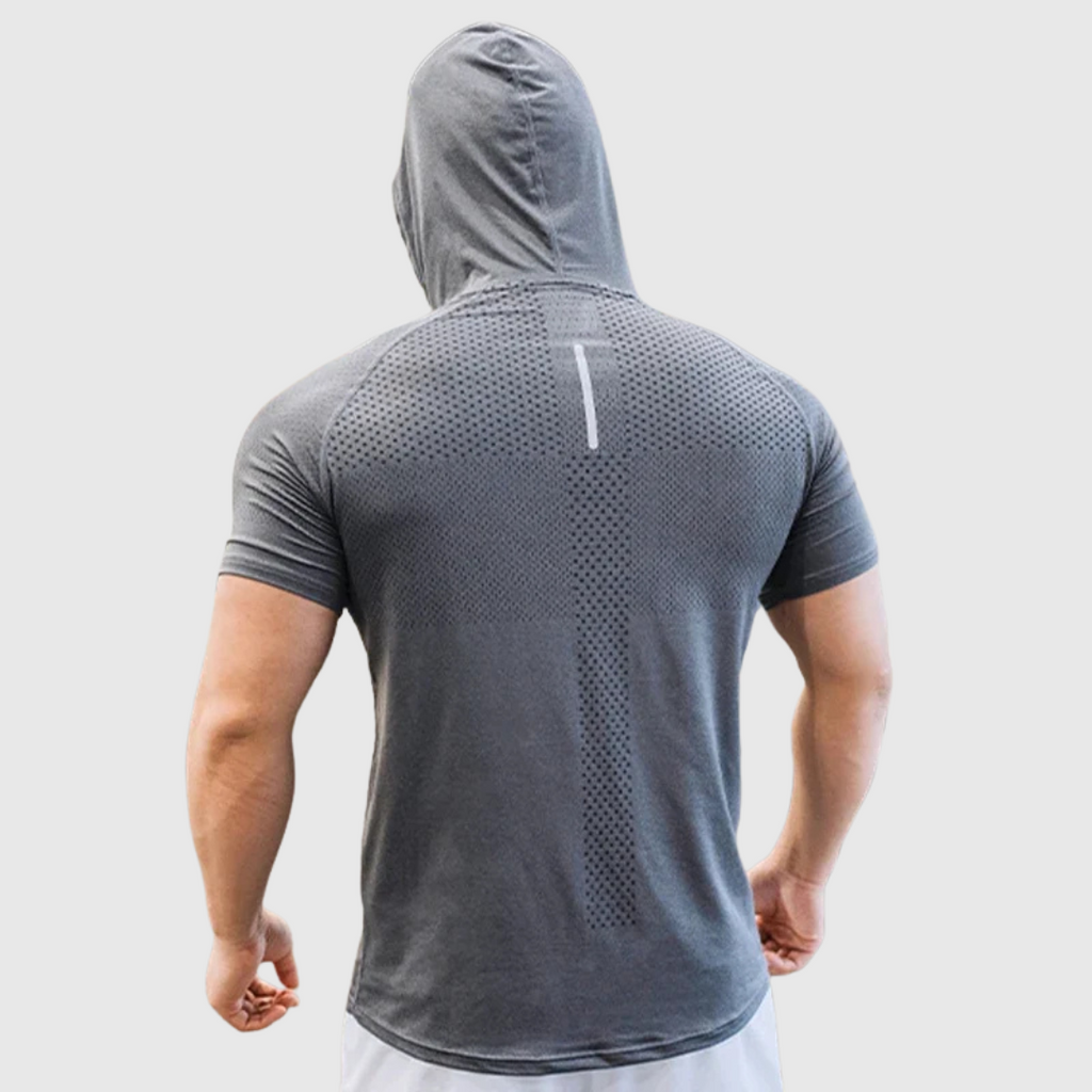 Muscle Short Sleeve Hoodie