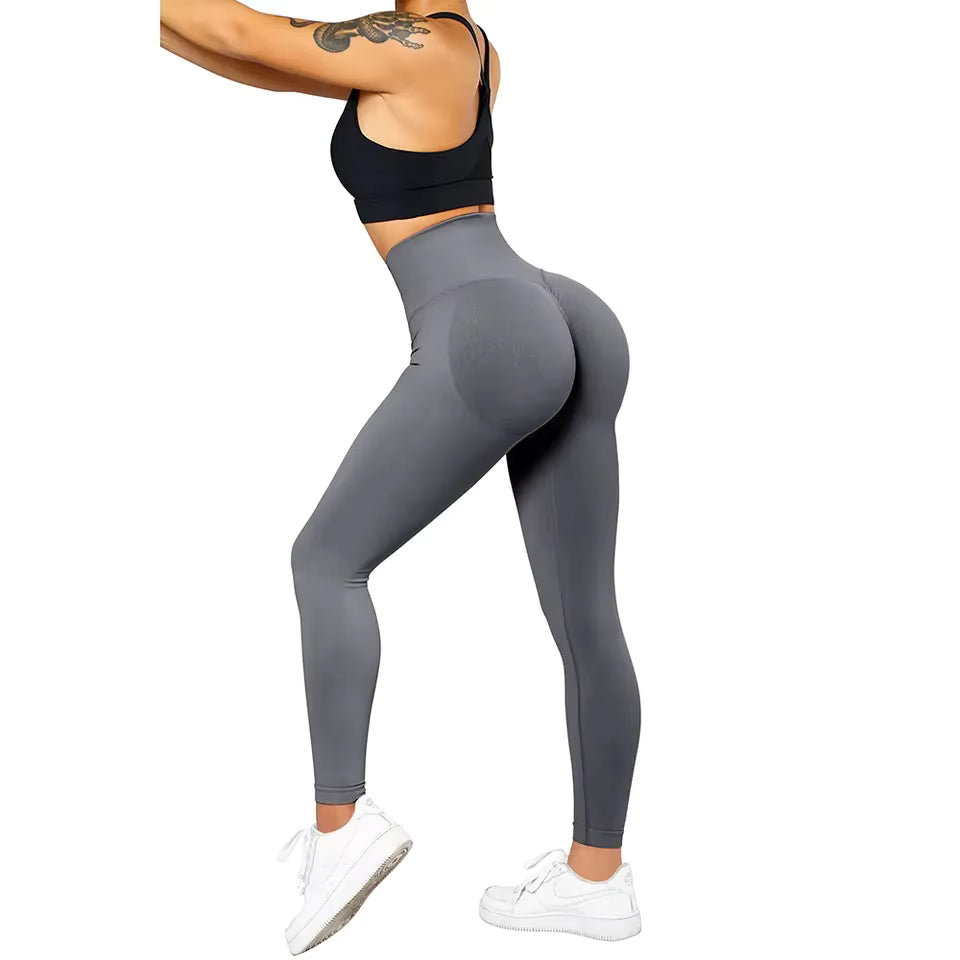 Seamless Leggings – High-Waisted and Figure-Flattering Design