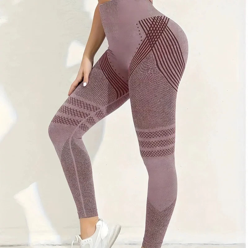 Sleek High-Waist Sculpting Compression Leggings
