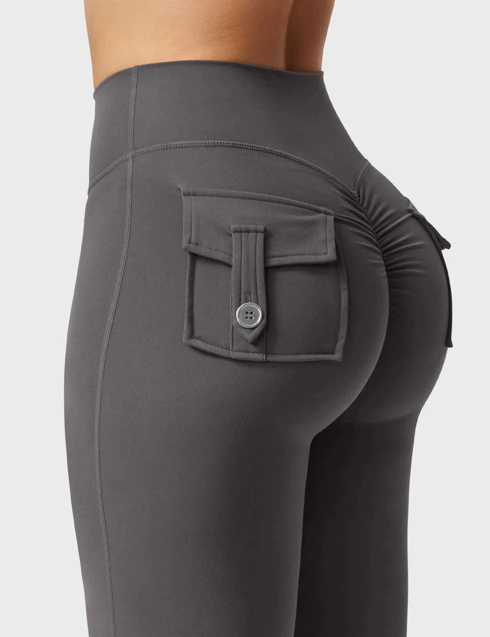 Cargo Flare Fitness Leggings