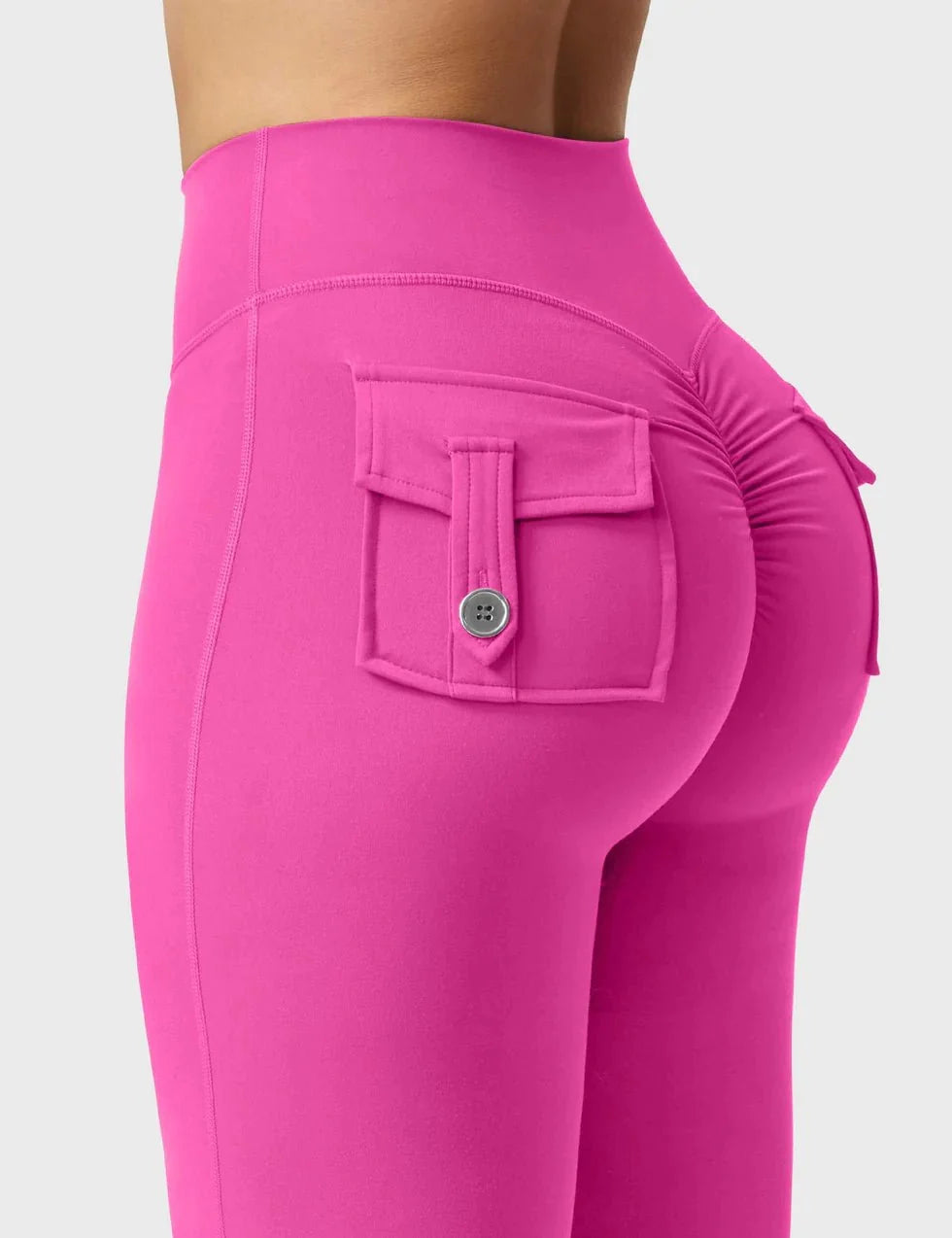 Cargo Flare Fitness Leggings