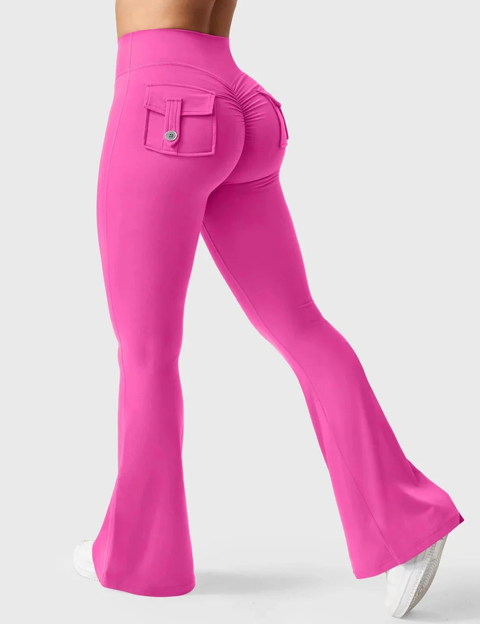Cargo Flare Fitness Leggings