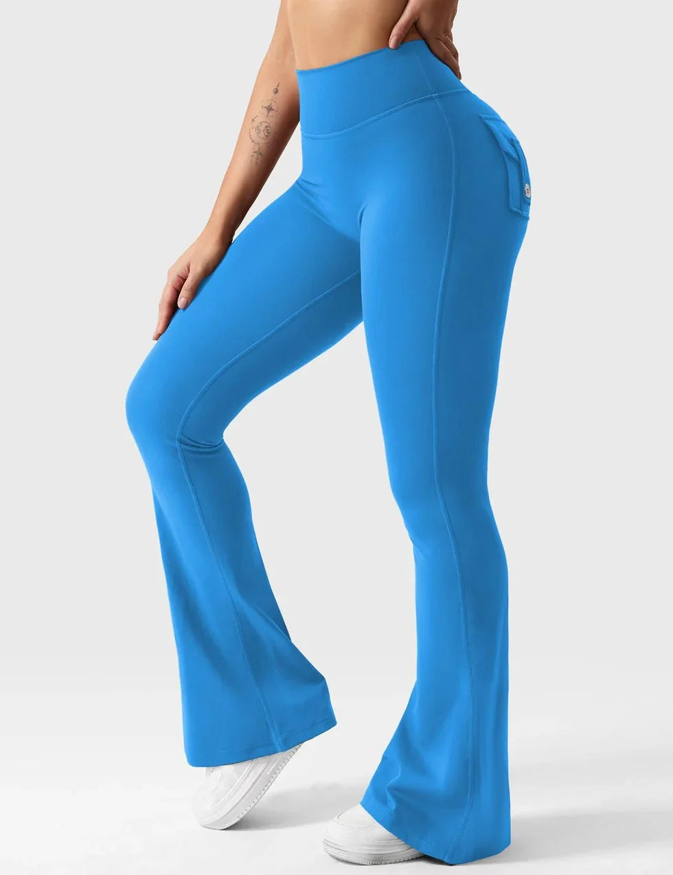 Cargo Flare Fitness Leggings