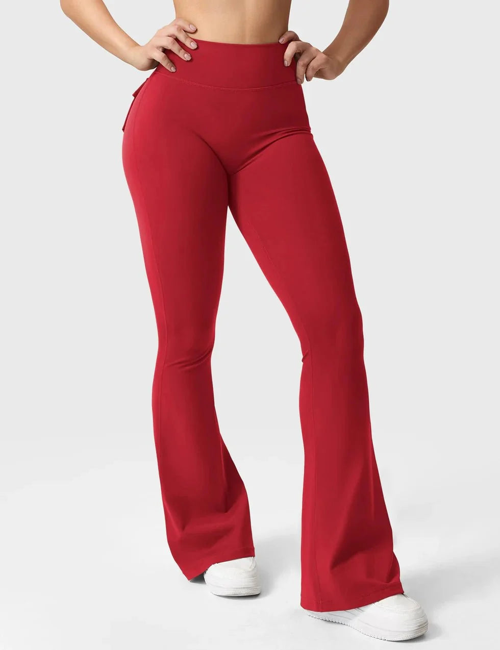 Cargo Flare Fitness Leggings
