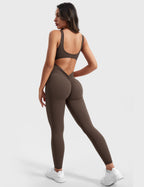 Jumpsuit with a V-back