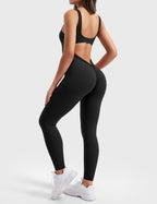 Jumpsuit with a V-back