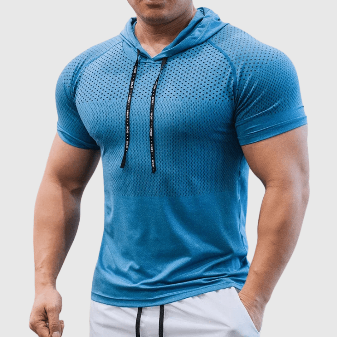 Muscle Short Sleeve Hoodie