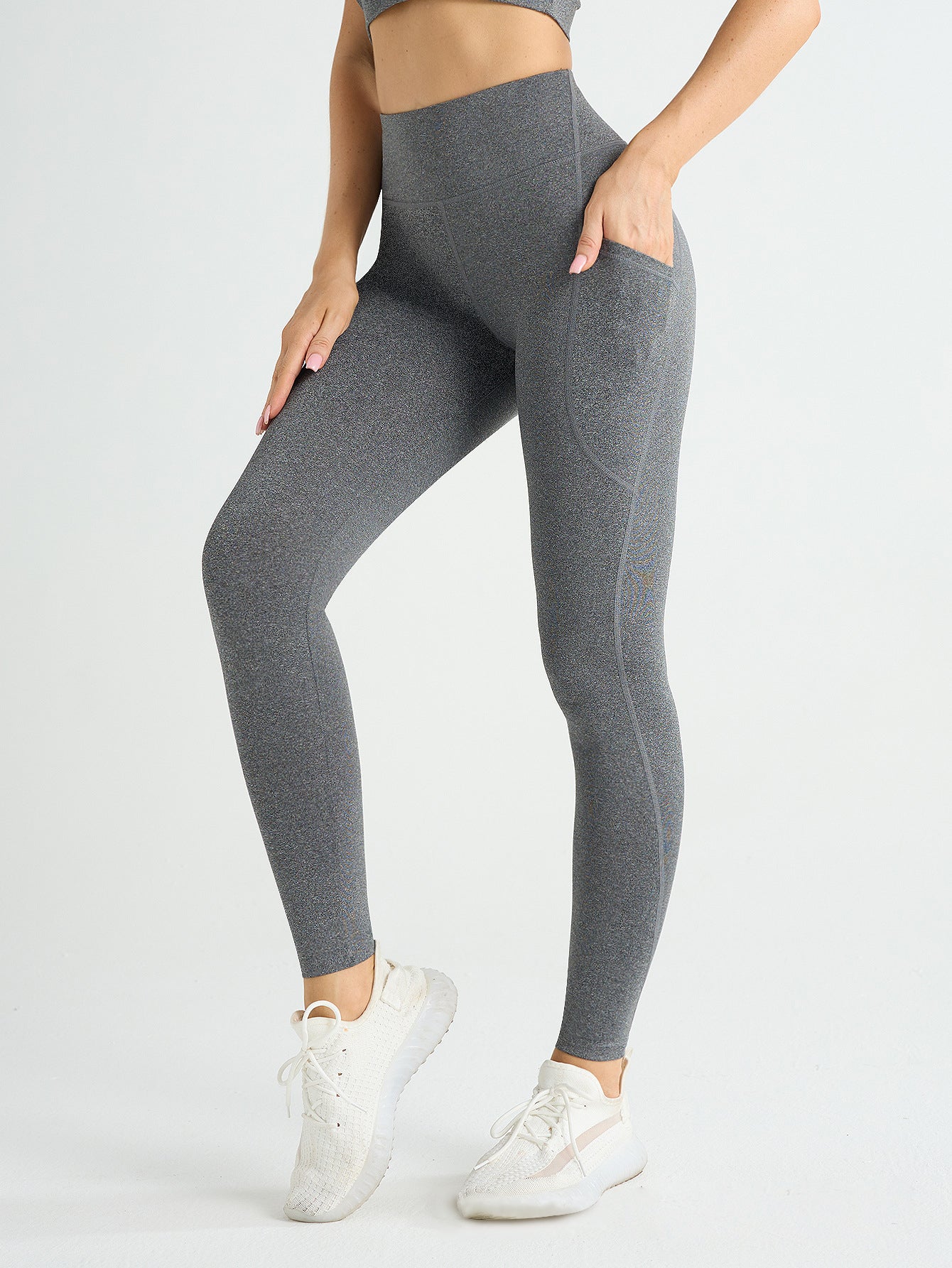 High-Waisted Leggings With A Pocket