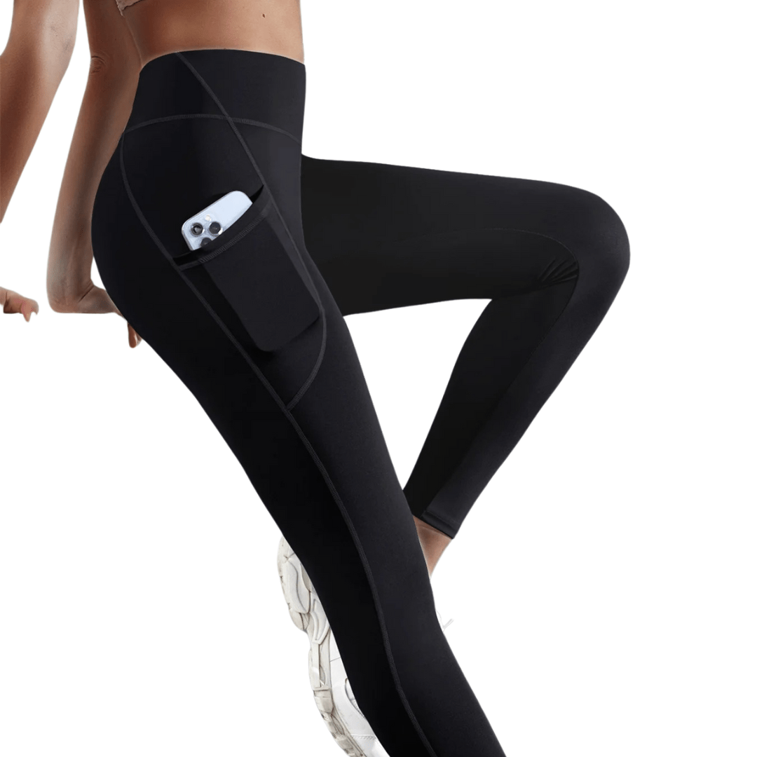 High-Waisted Leggings With A Pocket