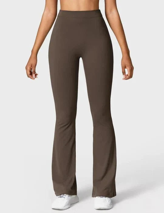 V-Back Flare Leggings