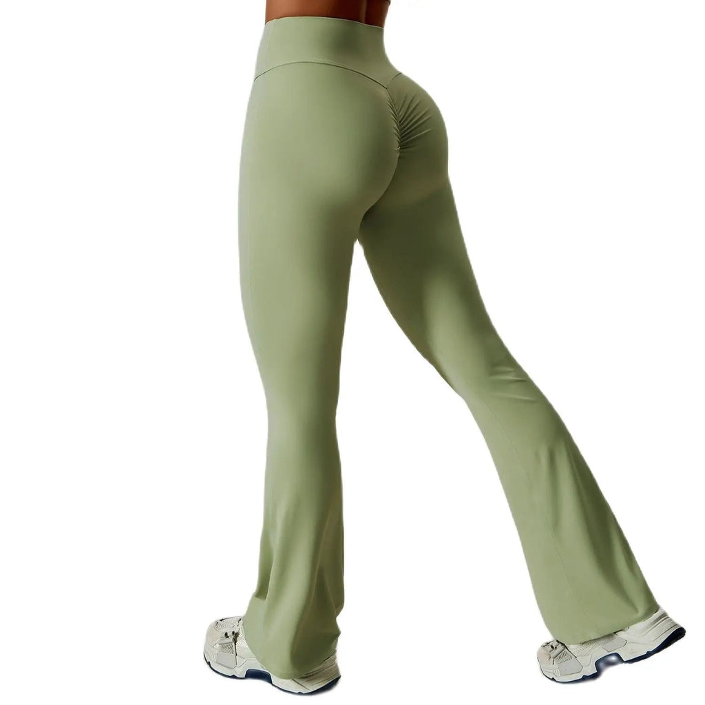 Wide-Leg Flare Leggings
