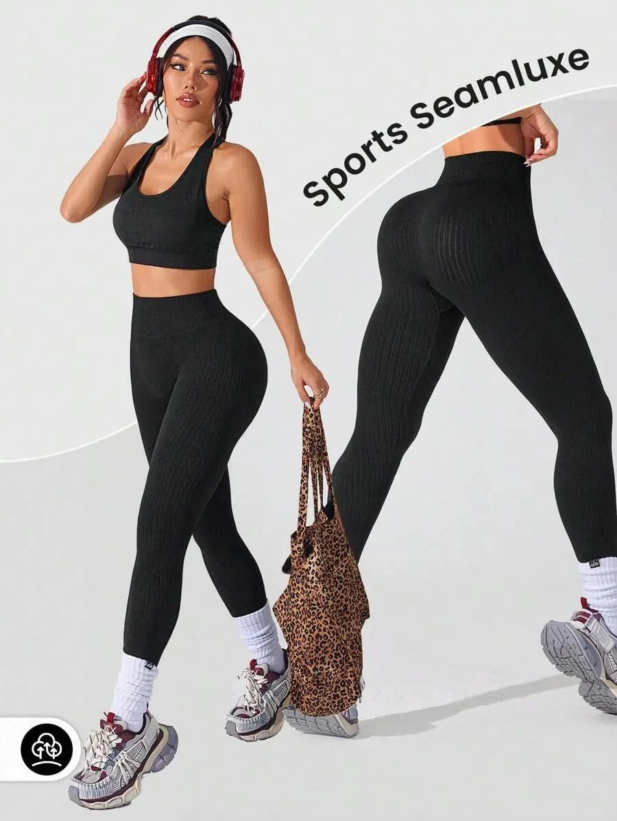 Ribbed Seamless Leggings