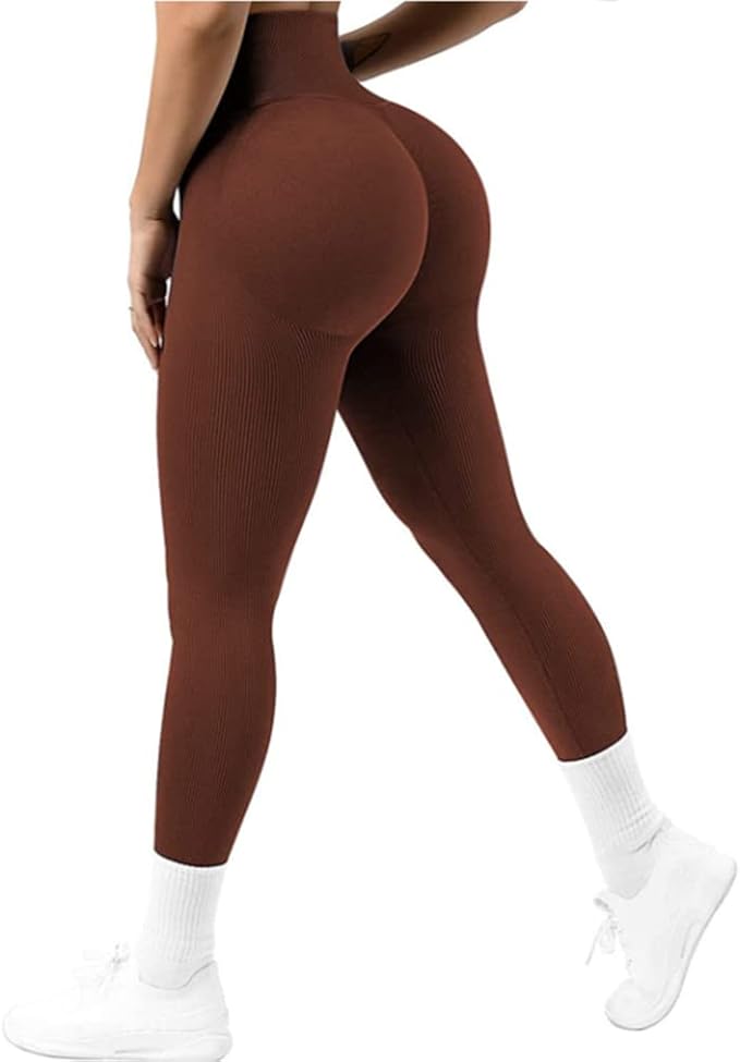 Seamless Leggings – High-Waisted and Figure-Flattering Design
