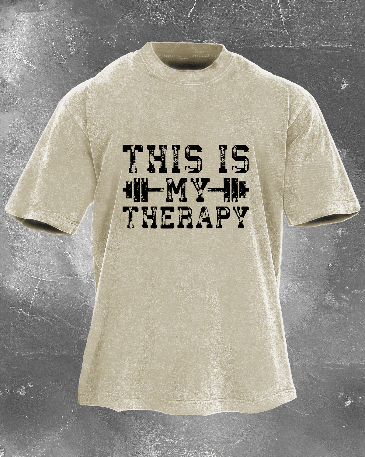 This Is My Therapy Washed T-Shirt