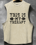 This Is My Therapy Sleeveless Tank Top